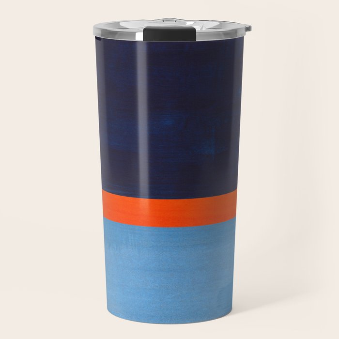 Orange Ice  Travel Mug Gallery Image 1