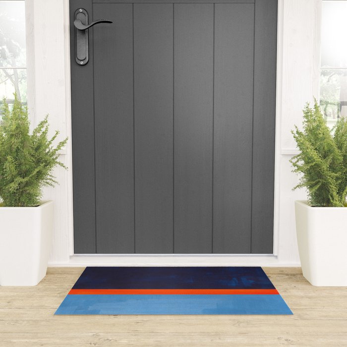 Orange Ice  Welcome Mat Gallery Image 3