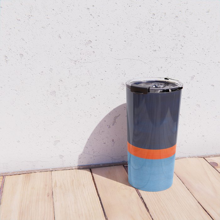 Orange Ice  Travel Mug Gallery Image 4