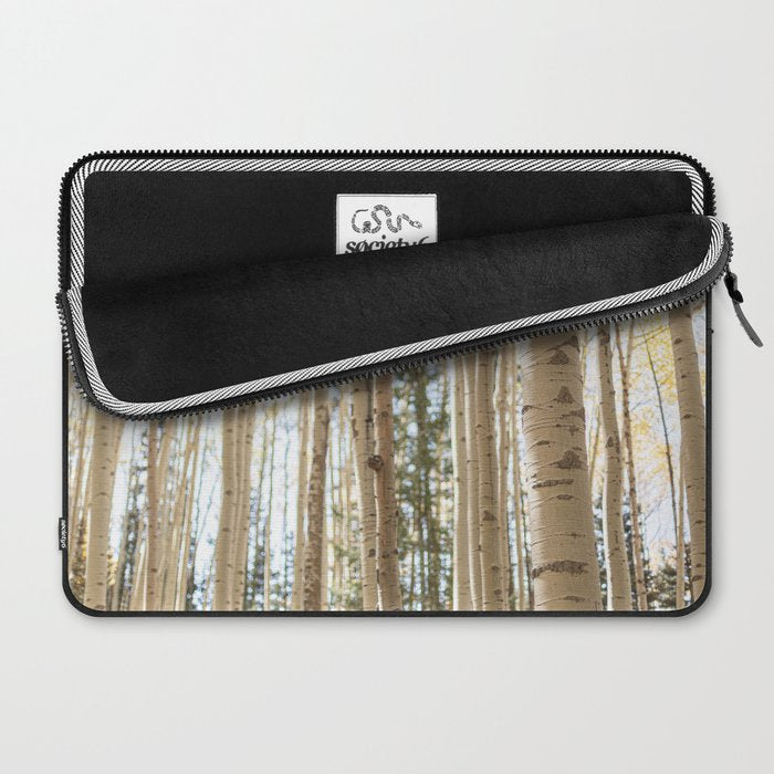 Autumn Aspen Forest Colorado Photography Laptop Sleeve Gallery Image 2