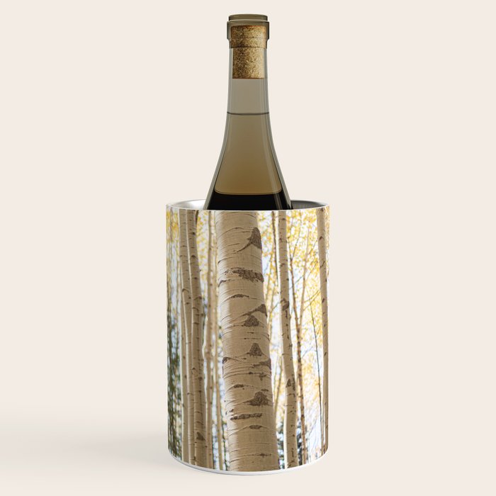 Autumn Aspen Forest Colorado Photography Wine Chiller Gallery Image 3