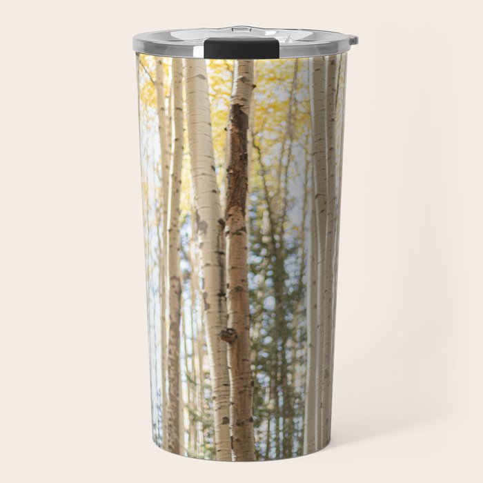 Autumn Aspen Forest Colorado Photography Travel Mug Gallery Image 1