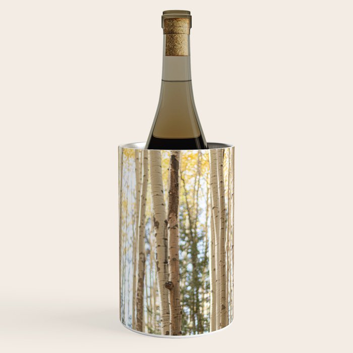 Autumn Aspen Forest Colorado Photography Wine Chiller Gallery Image 1