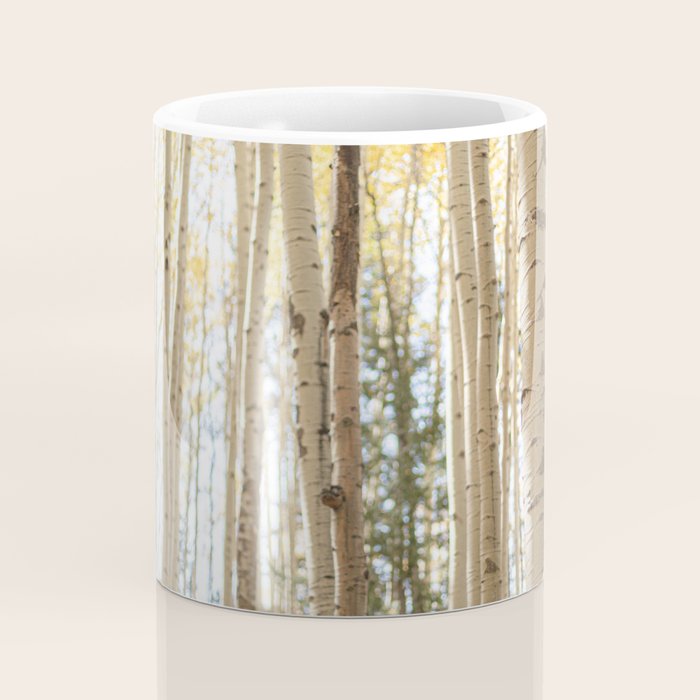 Autumn Aspen Forest Colorado Photography Coffee Mug Gallery Image 4