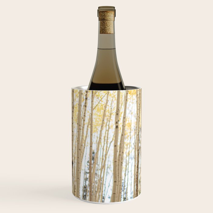 Autumn Aspen Forest Colorado Photography Wine Chiller Gallery Image 2