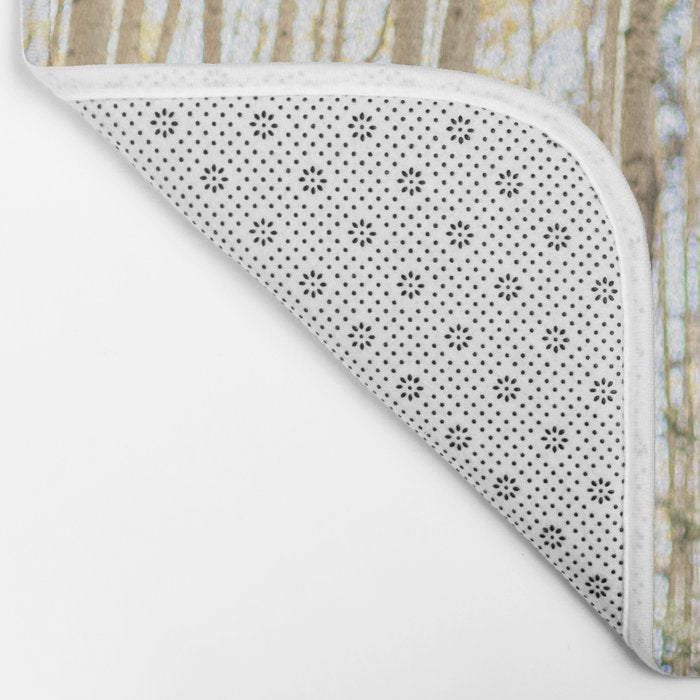 Autumn Aspen Forest Colorado Photography Bath Mat Gallery Image 2