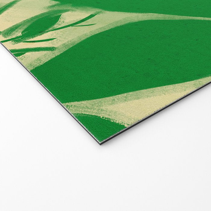 Minimalist Green Cat 2 Welcome Mat Gallery Image 2