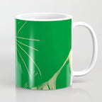 Minimalist Green Cat 2 Coffee Mug Gallery Image 1
