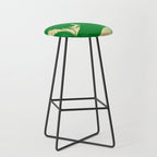 Minimalist Green Cat 2 Stool Gallery Image 1