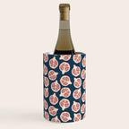 Pomegranate Fruit Navy Blue Wine Chiller Gallery Image 2