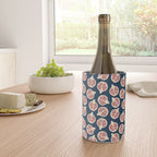 Pomegranate Fruit Navy Blue Wine Chiller Gallery Image 4