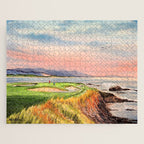 Pebble Beach Golf Course 7th Hole Jigsaw Puzzle Gallery Image 1