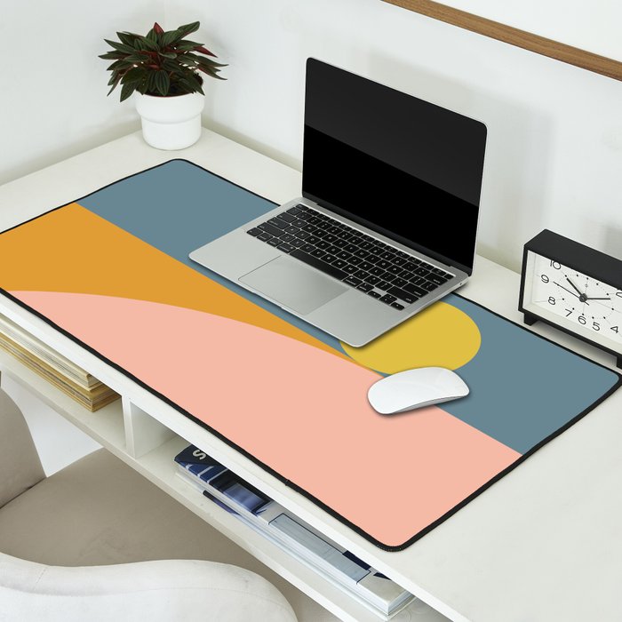 Simplistic Landscape XIV Desk Mat Gallery Image 2