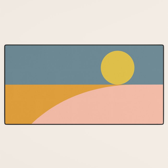 Simplistic Landscape XIV Desk Mat Gallery Image 3