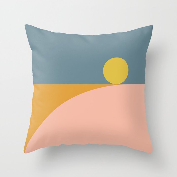 Simplistic Landscape XIV Throw Pillow Gallery Image 6