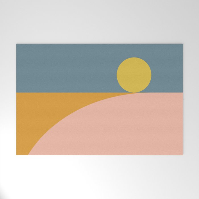 Simplistic Landscape XIV Welcome Mat Gallery Image 1