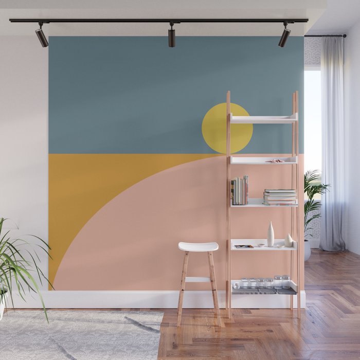 Simplistic Landscape XIV Wall Mural Gallery Image 1