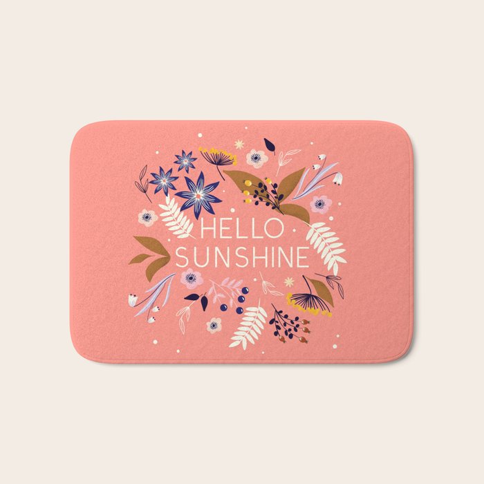 Hello Sunshine Bath Mat Gallery Image 1