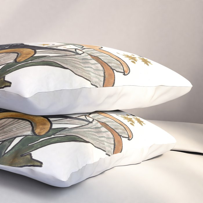 Mushroom Moon Pillow Sham Gallery Image 3