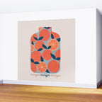 Canned Oranges Wall Mural Gallery Image 2