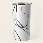 Female Figure Line Art Travel Mug Gallery Image 1