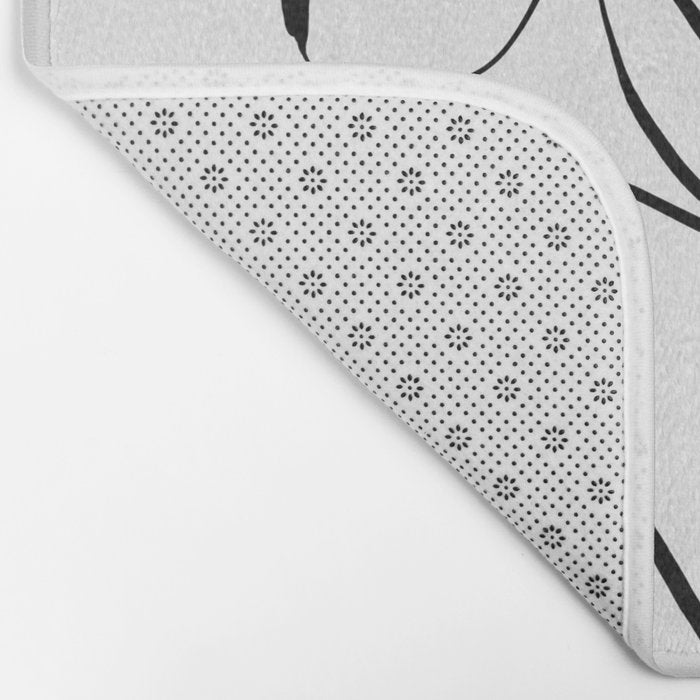 Female Figure Line Art Bath Mat Gallery Image 2