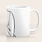 Female Figure Line Art Coffee Mug Gallery Image 1