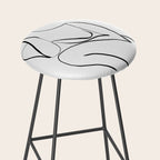 Female Figure Line Art Stool Gallery Image 2