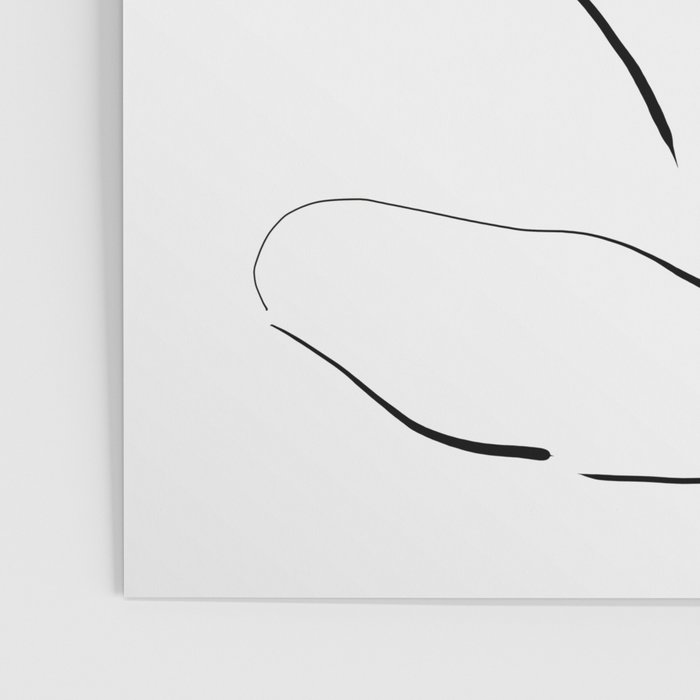 Female Figure Line Art Poster Gallery Image 3
