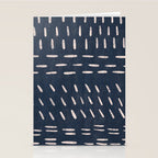 Mudcloth Distress Denim Stationery Card Gallery Image 2