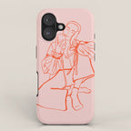 MIRROR SELFIE PINK iPhone Case Gallery Image 1