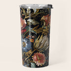 Countryside Bloom Ethereal Dark Floral Travel Mug Gallery Image 2