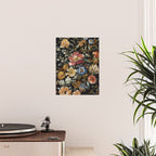 Countryside Bloom Ethereal Dark Floral Poster Gallery Image 2