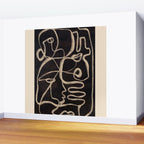 Abstract line art 206 Wall Mural Gallery Image 2