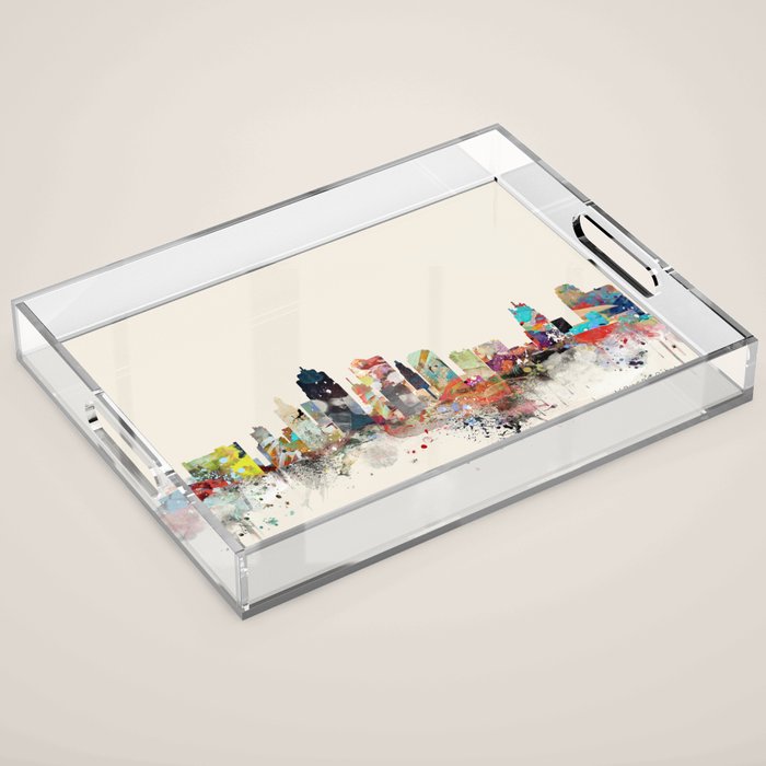 kansas city skyline Acrylic Tray Gallery Image 1