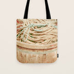 Curved Line Tote Bag Gallery Image 1