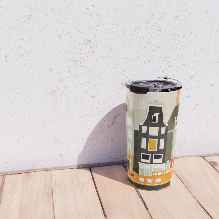 Amsterdam Travel Mug Gallery Image 4