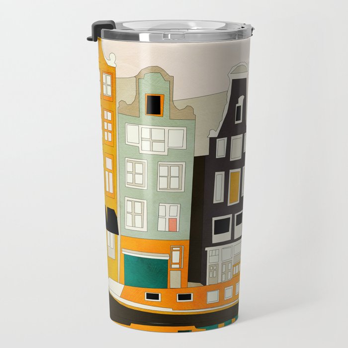 Amsterdam Travel Mug Gallery Image 3