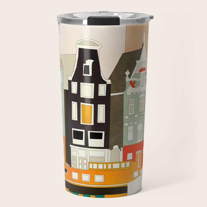 Amsterdam Travel Mug Gallery Image 1