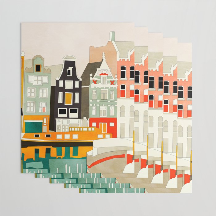 Amsterdam Wrapping Paper Gallery Image 3