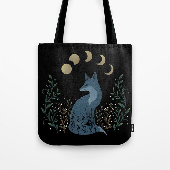 Fox on the Hill Tote Bag Gallery Image 1