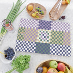 Bold colors block grid C Cutting Board Gallery Image 2