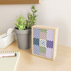 Bold colors block grid C Mini Art Print Gallery Image 2
