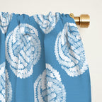 Coastal Knot Interlacing Window Curtain Gallery Image 2