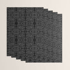 Celestial Stars Art, Black and White, Boho Wall Art Wrapping Paper Gallery Image 3