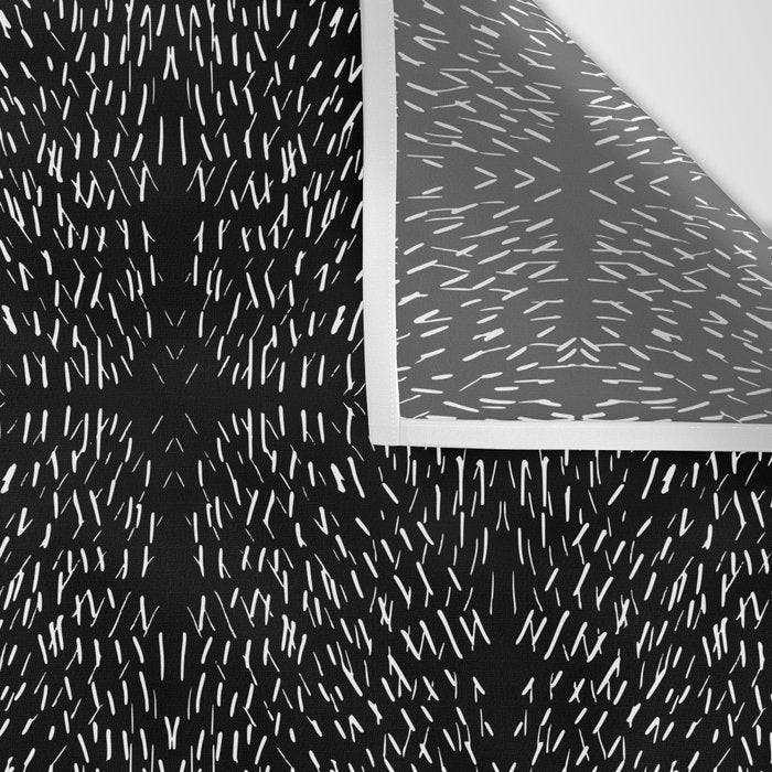 Celestial Stars Art, Black and White, Boho Wall Art Wall Tapestry Gallery Image 3