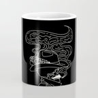 Love or Die Tryin' Cowhand - Black & White Coffee Mug Gallery Image 4
