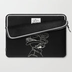 Love or Die Tryin' Cowhand - Black & White Laptop Sleeve Gallery Image 2