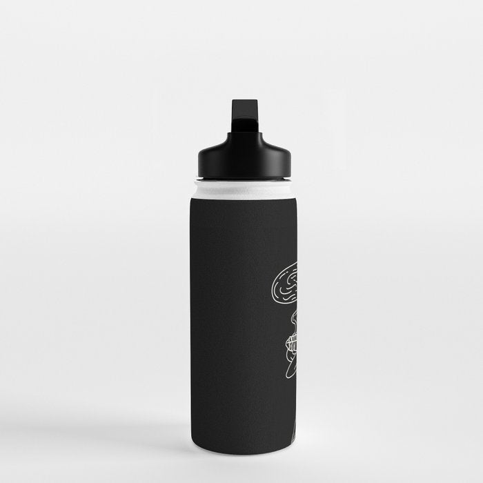 Love or Die Tryin' Cowhand - Black & White Water Bottle Gallery Image 3