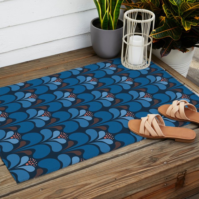 Minimalist arable crops Outdoor Rug Gallery Image 2